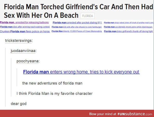Florida Man: Not the Hero We Need, But the Hero We Deserve