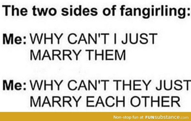 All fangirls...including me