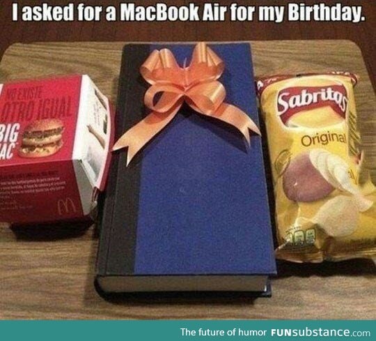 Getting a MacBook Air for birthday