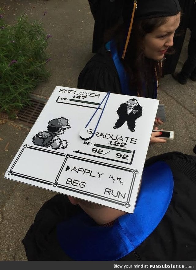 Awesome graduation cap