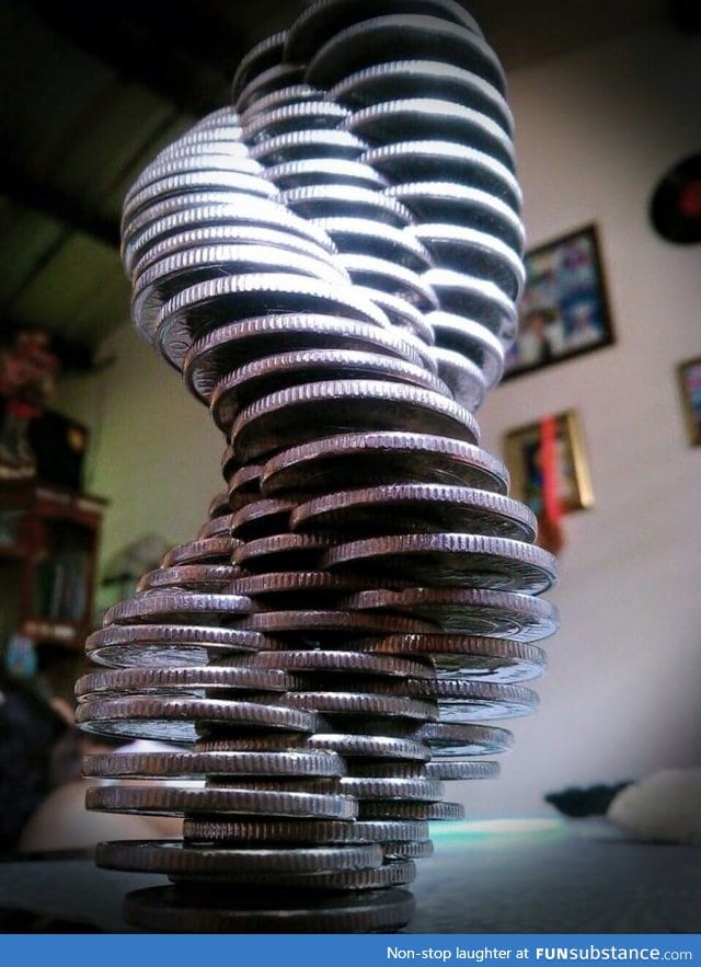 The coin tower