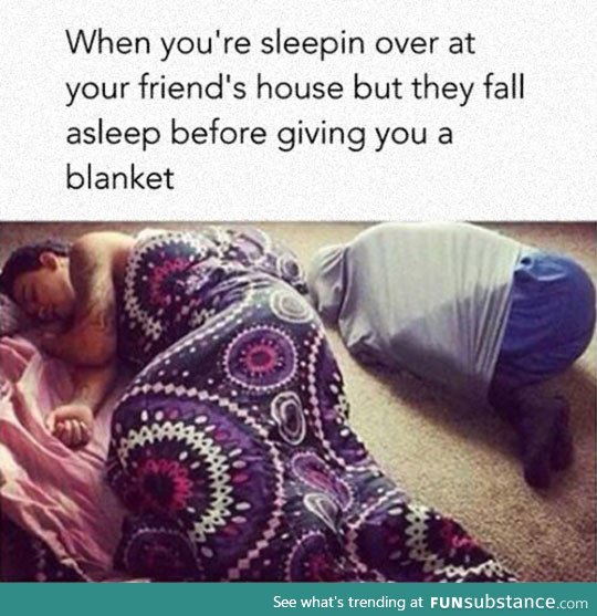 Sleeping Over At Your Friend's House