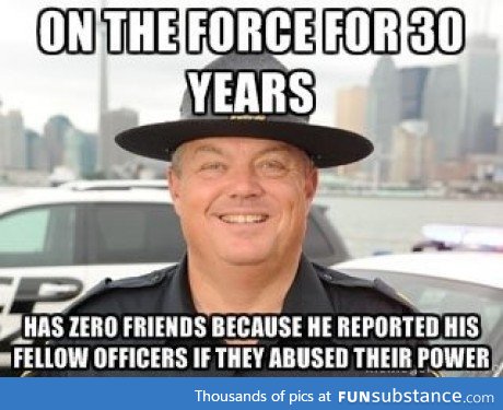 Good guy Lonely cop