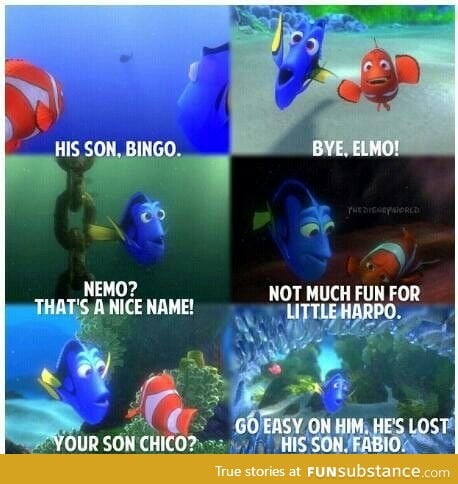 Nemo's a very difficult name, I suppose.