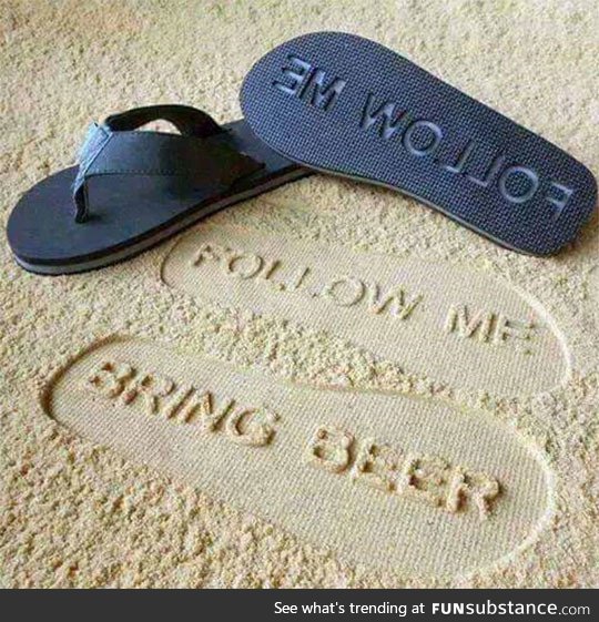 The coolest flip-flops