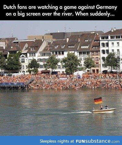 Who said Germans have no humour
