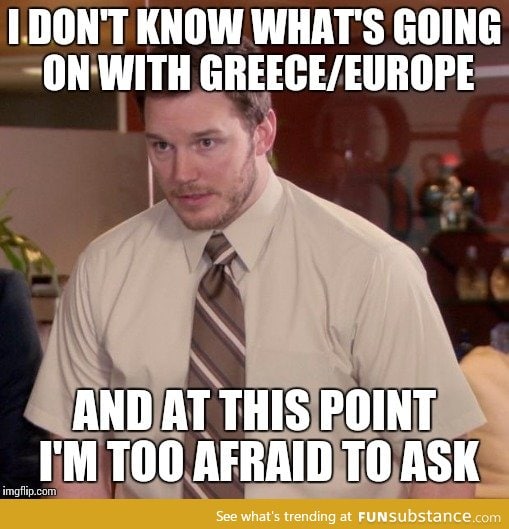 On the Greece thing