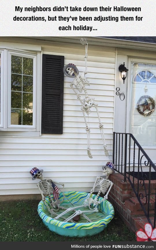 Old halloween decorations