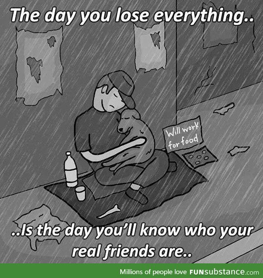 Real friends are priceless