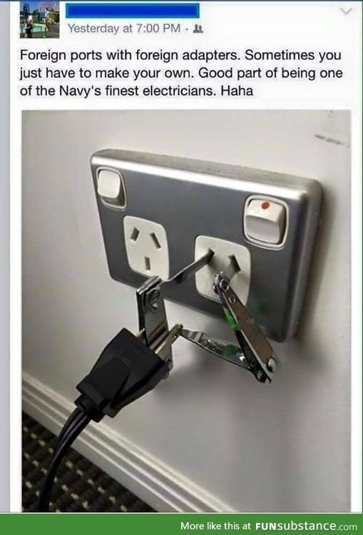 An adaptor would be easier
