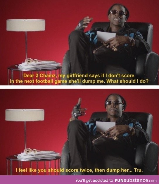 2 Chainz lays down relationship advicde