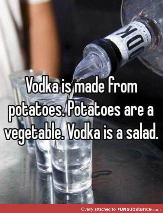 Potatoes are a vegetable