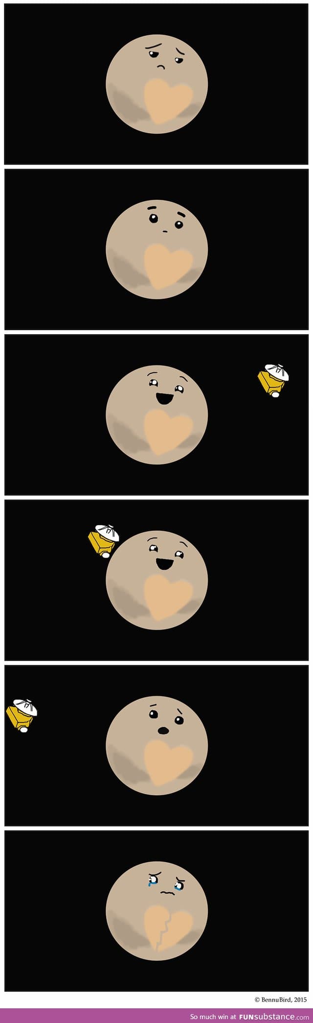 Pluto is adorable