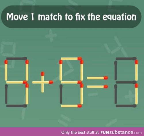 Match stick maths