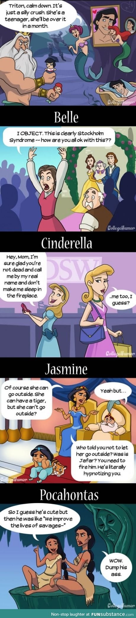 If Disney princesses had moms!