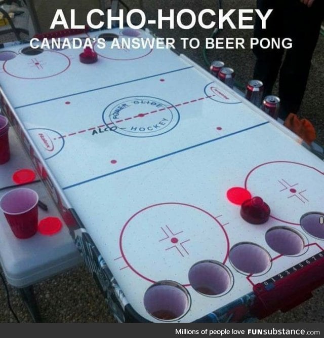 Canadian beer pong