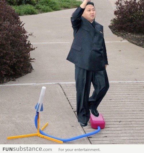 Photo from the latest North Korean rocket launch