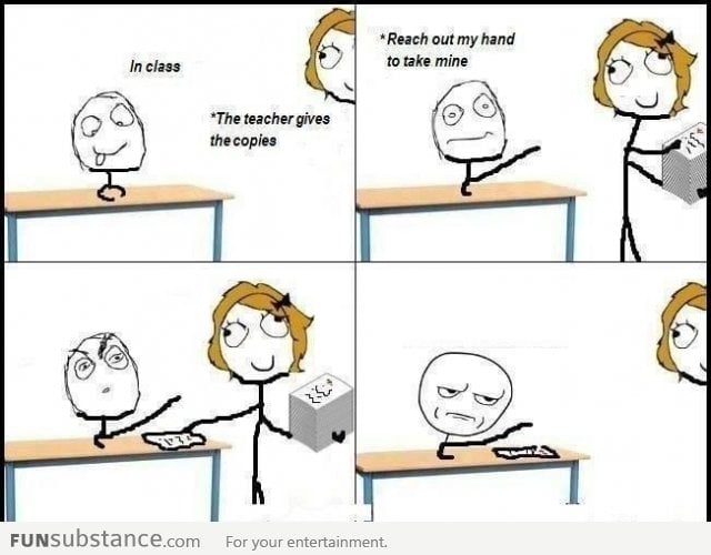 Stupid teacher