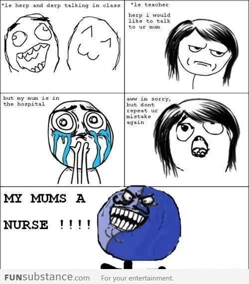 My Mum is A Nurse