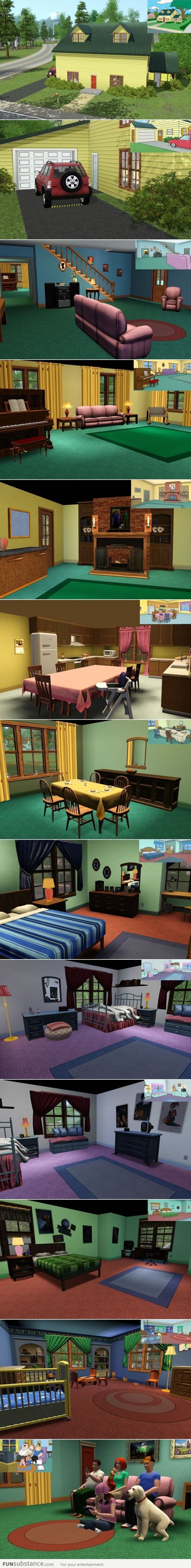Family Guy and The Sims