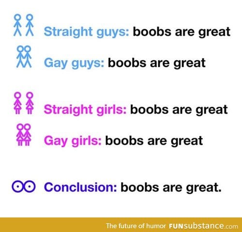 boobs ARE great
