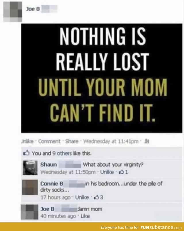 Mom is being f*cking savage