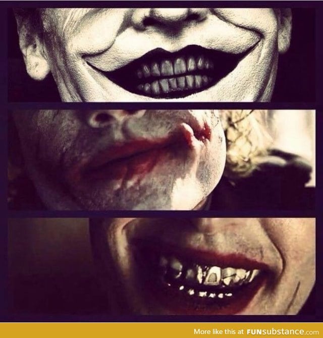 Whoever becomes the joker... He becomes a legend