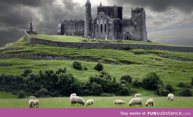 Castle in beautiful Ireland