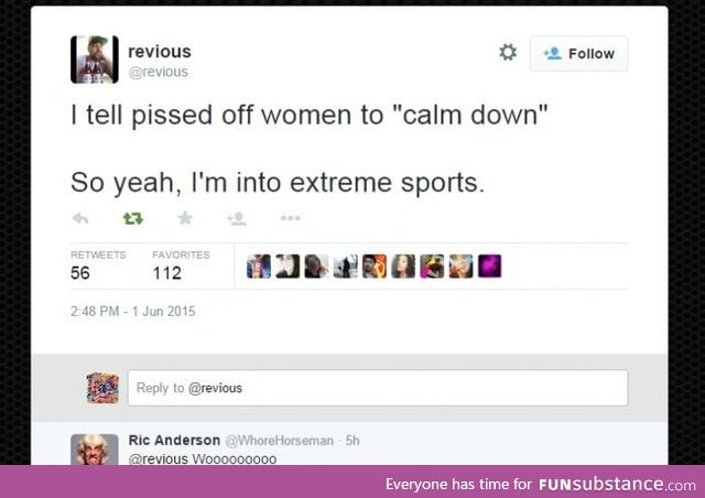 An extreme sport for guys