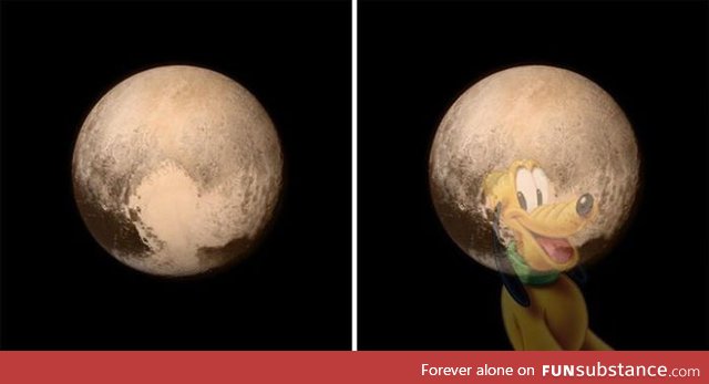 Not sure if it's named Pluto because of that