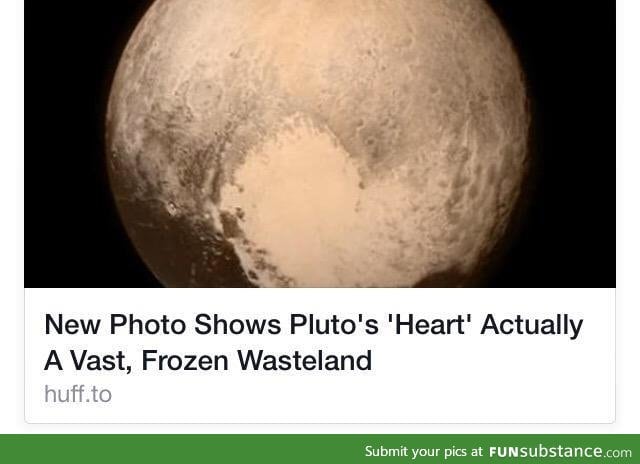 Me too Pluto...me too