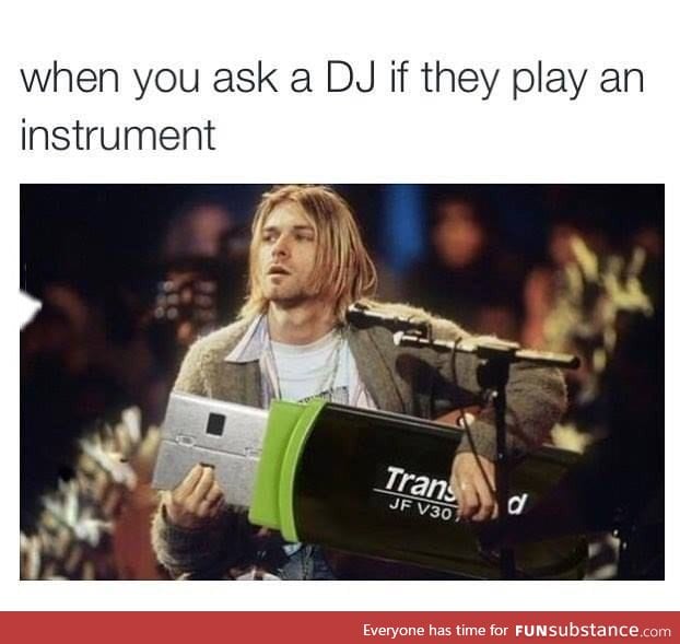 No, that's not an instrument!