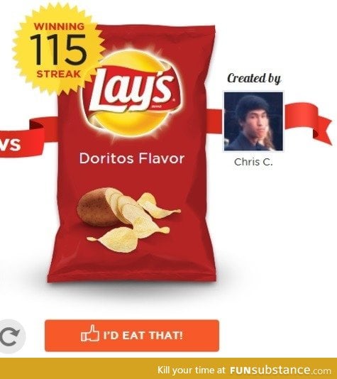 Trolling Lay's in the flavor contest