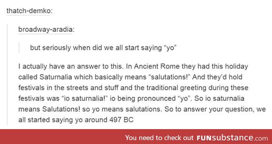 Man, the Greeks invented everything