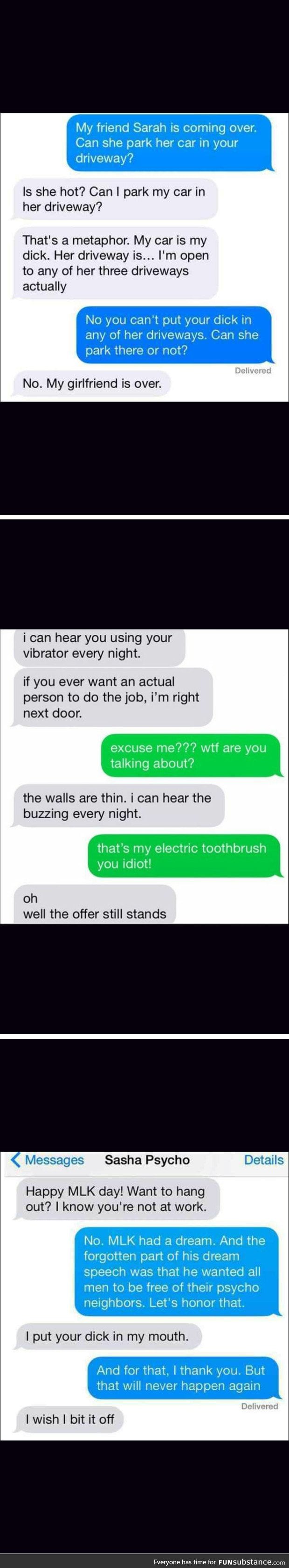Neighbor texts