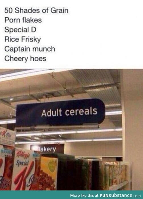 adult cereal