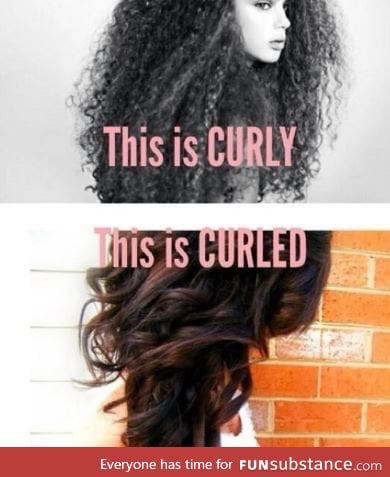 I have natural curly hair how about you