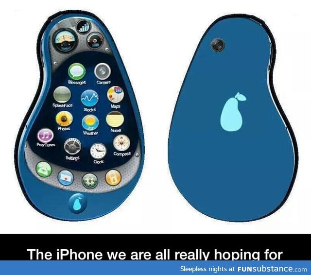 we all really want pear phones!