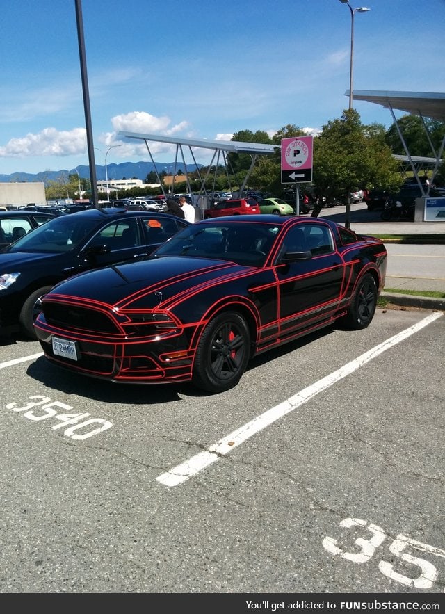 TRON Mustang