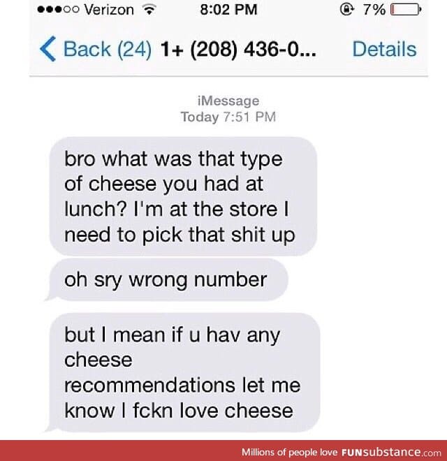 Cheese help needed