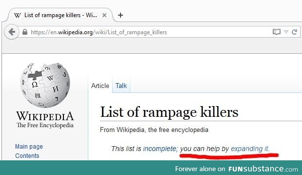 You're not helping, Wikipedia
