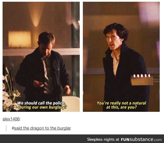 The Hobbit meets Sherlock....again.