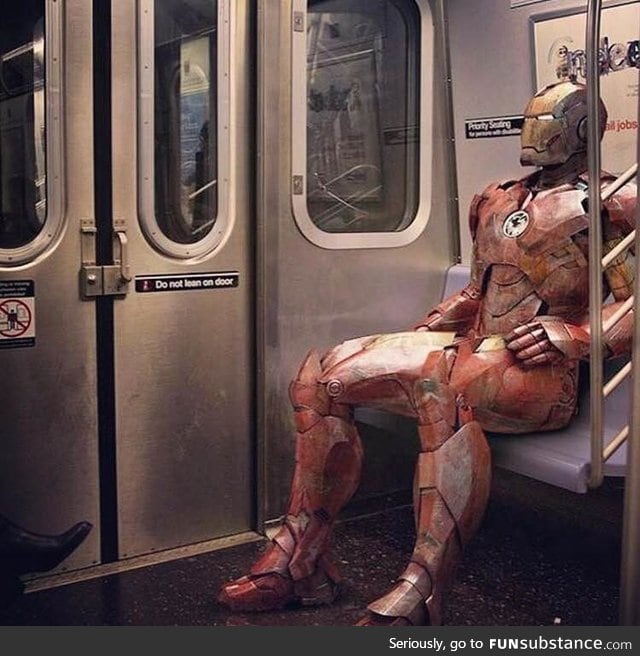 "Felt super safe on my subway ride home last night"