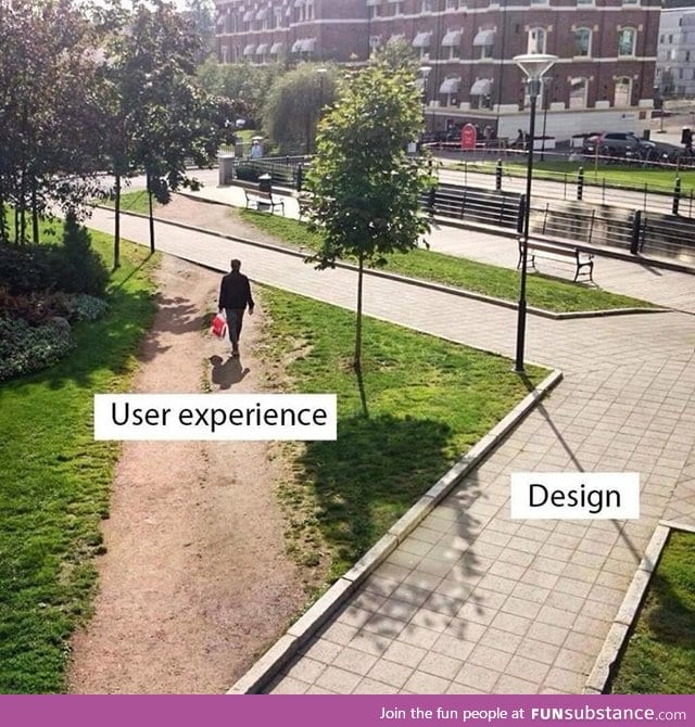 Engineering doesn't always think abt user experience. Finally end up something like this