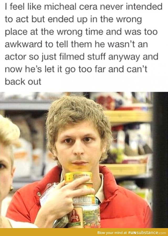 Michael Cera in a nutshell