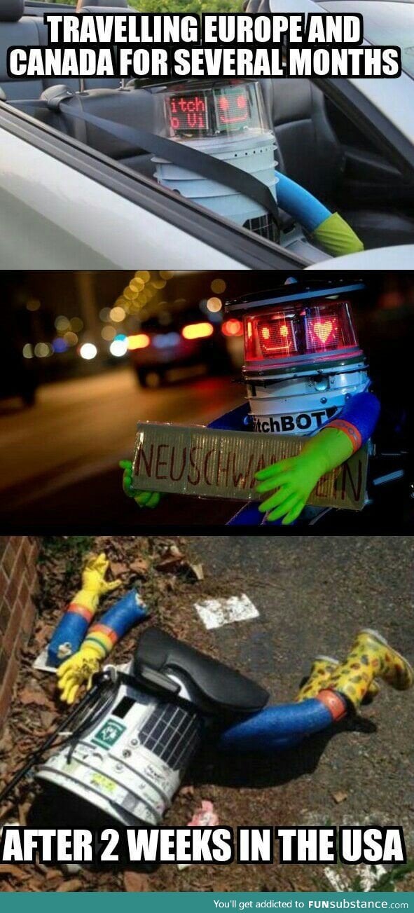 Welcome to America, Hitchbot