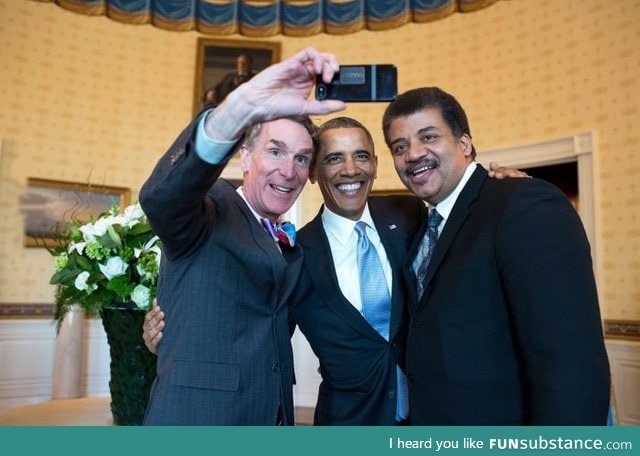 Obama and science guys