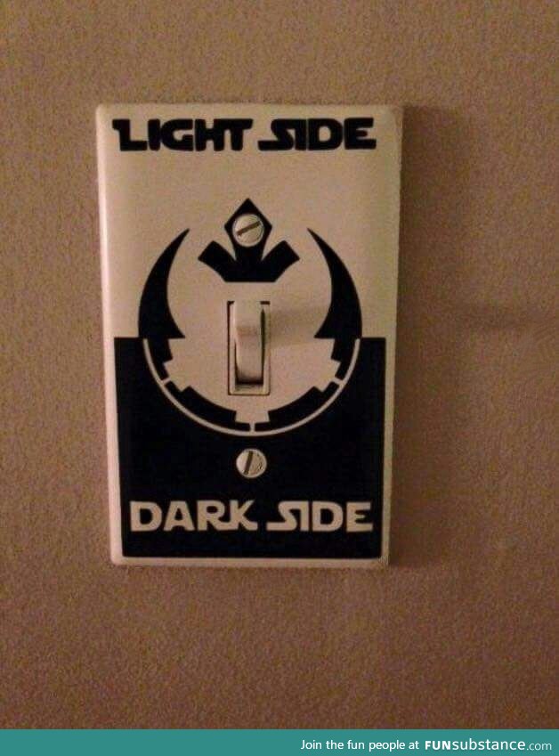 The only acceptable light switch