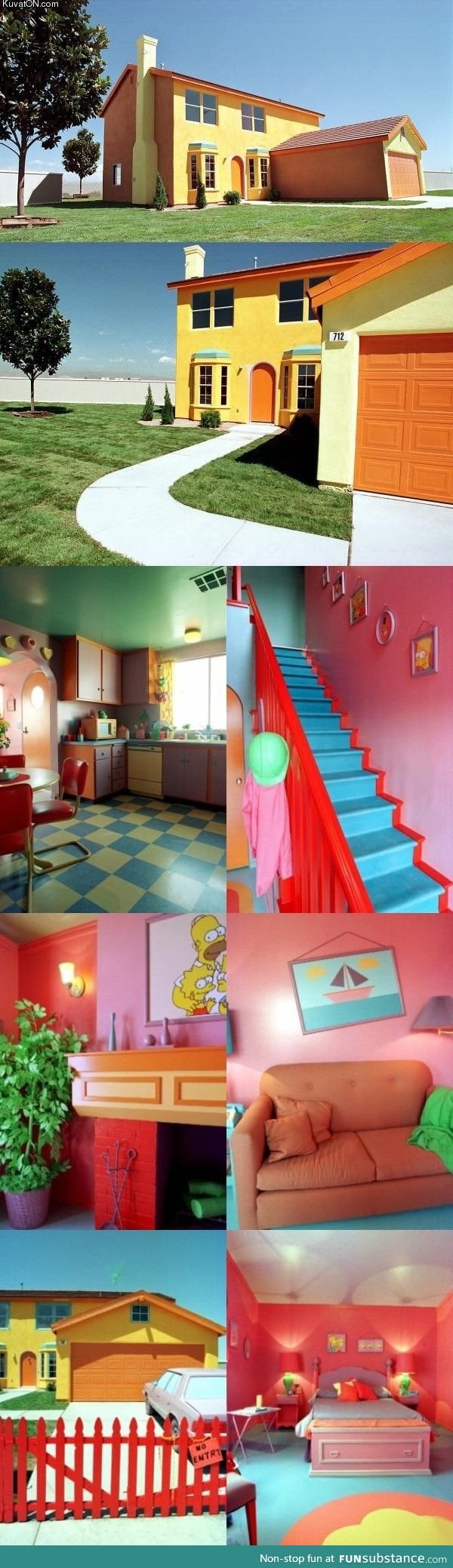 Real Life Simpsons house