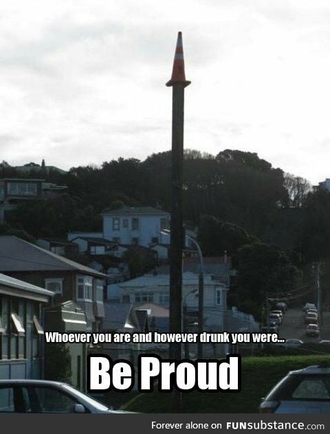 Be proud